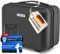 MONARCHIS - Handgepäck Kosmetikkoffer Schwarz Damen Make up Koffer & Beautycase - Schminkkoffer Friseurkoffer Kosmetiktasche | Aufbewahrung von Kosmetik - stylisch & organisiert auf Reisen…