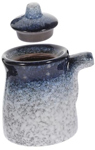 Milisten Tarro Salsa Soja Jarra Salsa Soja Japonesa Vinagrera Recipiente Cerámica Utensilios Cocina