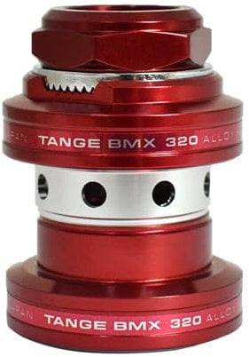 Tange MX320 Headsets Old School BMX 1 Threaded 32.7mm Cup, Red, TAS2957