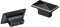 CILEYTION 10 Piece Cabinet Knobs - Black & Gold Drawer & Door Knobs