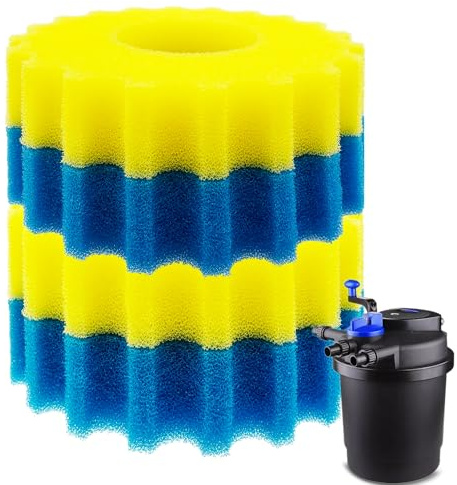 ShuRex Replacement Sponge Filter Media Pads for VIVOHOME/VEVOR 1580/1840GPH