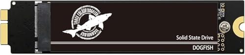 Dogfish SSD 1TB Upgrade for 2010-2011 Apple MacBook Air A1369 (EMC 2392/2469), A1370 (EMC 2393/2471), High Performance Replacement Solid State Drive (MacOS Pre-Installed) - 1TB