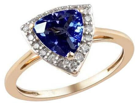 Vintage Designer Tansanit Ring 925 Sterling Silber Ring für Frauen und Mädchen Hochzeit Liebesgeschenk für Sie Natürlicher Edelstein Tansanit Ring Eleganter zierlicher Ring