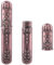 GORGECRAFT Estuche de Almacenamiento de Agujas de Coser de Metal de Aleación Estilo Vintage Portátil para Bordar con Tubos para Enhebrar Palillos de Dientes Contenedor para Guardar Cuentas