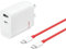 OnePlus SUPERVOOC 80W fast Charger, Dual Ports GaN Power Adapter with Type-C Flash Cable, compatible with Oneplus 13R/13/Nord 4/Nord CE4 Lite