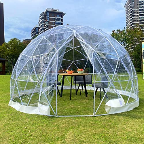 Gartenzelt mit Kuppel, 3,6 m, Iglu-Unterschlupf für den Außenbereich, Camping, Hinterhof, Terrasse, Pavillon, Baldachin, Sonnenschutz, Hauszimmer