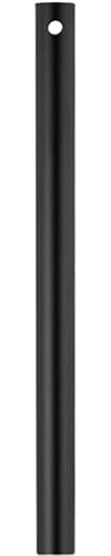OUENGK 100 cm (40 Zoll) lange, schwarze Verlängerungsstange für Deckenventilatoren