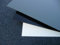 Plaque coupé de PVC rigide 1000 x 495 x 2 mm gris RAL 7011