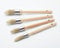 ProDec 4 piece Trade Professional Pointed Synthetic Sash Brush Set Ideal for Precise Painting of Sash Windows, Architraves and Other Curved, Moulded or Profiled Surfaces with Gloss and Satin Paints