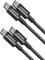 Anker USB C Kabel, [2 Stück 1m] 60W Ladekabel USB C, USB C auf USB C Kabel 1m lang für iPhone 16 15 Serie Samsung Galaxy S24 S23 S22 MacBook Pro Air iPad Pro Air Pixel Switch LG und mehr