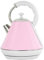 Papa Jones Fast Boil Kettles Electric - Dainty Legacy Cordless Electric Kettle Led Light Coffee Machine Tea Travel Kettle Fast Boil 2200W 1.8L (Baby Pink)