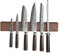 XINZUO 40cm Tira Magnética para Cuchillos Madera de Nogal -Multifunción Soporte Magnético para Cuchillos -Barra Magnética Porta Cuchillos de Cocina - Adecuado para Muchas Herramientas de Cocina
