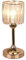 Mengjay Nordic LED Kleine Tischlampe Nachttischlampe, Kristall Tischlampe, E27 Sockel Dekorative Tisch Stehleuchten, Nachtlampe, Tischlampen für Schlafzimmer, Bar/KTV, Wohnzimmer, Esszimmer (A)