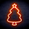 ADVPRO Weihnachtsbaum-Flex-Silikon-LED-Neonschild – Orange – st16s64-fnu0132-o