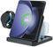 Qoosea Cargador Inalámbrico 3 en 1 para Samsung Galaxy Z Fold 6/5/4/3/2 Estación de Carga Inalámbrica Inductiva para Galaxy Z Flip/S24/S23/S22 Cargador de Inducción para Galaxy Watch 6/5/4 Buds
