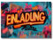 HIDEBLOOM Graffiti Einladungskarten Kindergeburtstag Junge und Mädchen I 12 Stück I DIN A6 (10,5 cm x 14,8 cm) I Einladungskarten Graffiti I Geburtstags-Einladungen Graffiti Orange