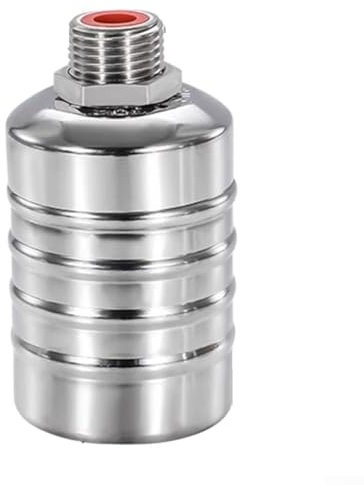 Robinet flotteur avec fonction de fonctionnement automatique en acier inoxydable 304 parfait pour réservoirs et piscines (entrée d'eau 1/2-top (entrée d'eau 1/2-top (hauteur 89 mm))