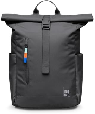 GOT BAG Rolltop Easy Small | Rucksack mit 14 Laptopfach | Praktische Aufteilung für Arbeit, Reise