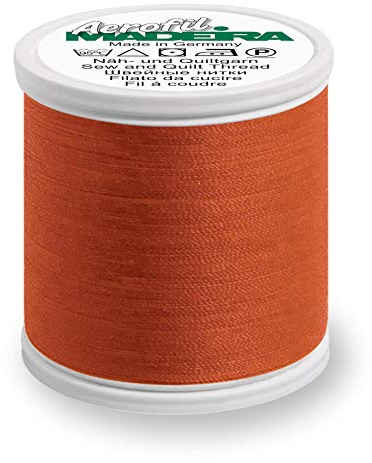 Madeira 91258201 2-lagiges Aerofil Polyester-Näh- und Steppgarn, 120 wt/440 yd