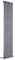 Milano Alpha - Anthracite Vertical Single Flat Panel Radiator - 1780mm x 420mm