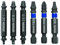 IRWIN Tools Impact Performance Series Grip Brocas de inserción de tornillo de doble punta (1876225)