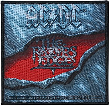 AC/DC ACDC - Patch Aufnäher The Razors Edge 10x10cm