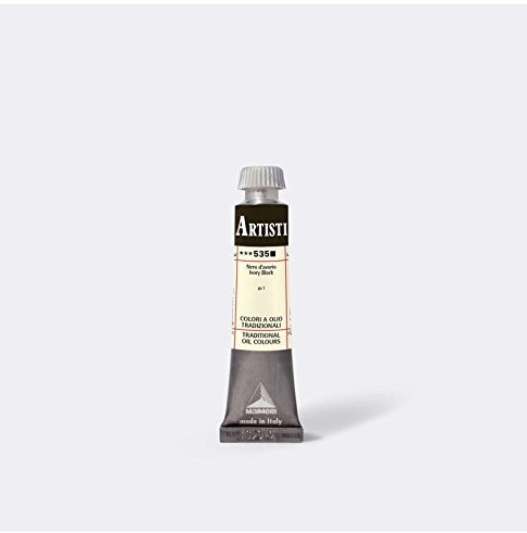 Künstler Ölfarbe Elfenbeinschwarz 20 ml Maimeri – Professionelle, traditionellen