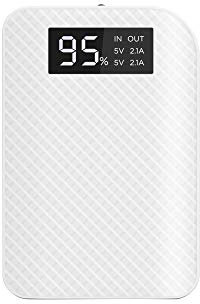 Xlayer Powerbank Pure Carbon 7.500mAh Akku, externes Ladegerät für iPhone, iPad, Samsung, Huawei, Xiaomi, AirPods, schnelles Aufladen, Tragbares Gerät