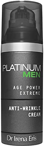 Dr Irena Eris - Anti Falten Creme, Platinum Men Age Power Extreme Anti-Falten Creme, Gesichtscreme Anti Aging, Creme Anti Falten, Falten Gesichtscreme, Gegen Falten - 50 ml