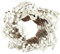 COM-FOUR® Corona de Navidad para la Puerta - Adorno de Navidad - Decoración navideña Exterior - Coronas navideñas para Puertas, Ø 35 cm