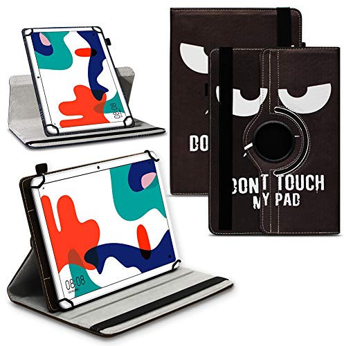 NAUC Schutzhülle kompatibel für Huawei MediaPad MatePad Tablet Serie 10 10.1 Zoll Tasche Hülle Case 360° Drehbar, Tablet:Huawei Mediapad T5 10.1