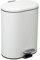 5five - Papelera metálica de Cierre Suave siliflex 6l Blanca