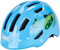 ABUS Kinderhelm Smiley 3.0 - Fahrradhelm mit tiefer Passform, kindergerechten Designs & Platz für einen Zopf - für Mädchen und Jungs - Hellblau mit Krokodil-Muster, Größe S, S (45-50 cm)