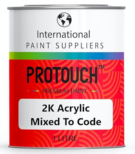 PROTOUCH FOR VW VOLKSWAGEN CANDY WHITE LB9A - 2K DIRECT GLOSS CAR PAINT SPRAY 1 LITRE