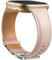 Dirrelo Echtes Leder Armband Kompatibel Mit Fitbit Versa 3/4/Sense/Sense 2 für Damen Herren, Ersatzband, Rosa