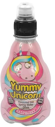 Wild Water Yummy Unicorn Raspberry Drink, 270ml