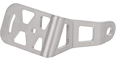 Kennzeichenhalter seitlich, aus Edelstahl - für Simson S50, S51, S70, KR51/2 Schwalbe, SR50, SR80