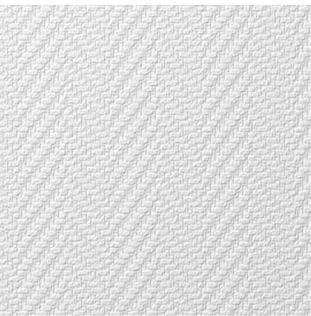 NOVOMUR - Toile de verre Chevron prépeinte 195g 25m x 1m