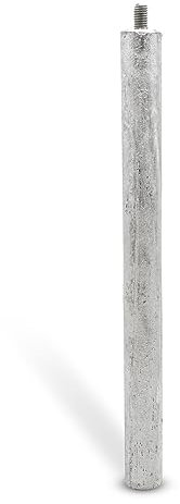DOJA Barcelona | Anodo Magnesio Termo Electrico | M8 | 250 x 22mm | Ánodo Termo Eléctrico | Resistencias Anodos Electricos Termostato | Resistencia Termo Electrico Magnesio para Calentar Agua