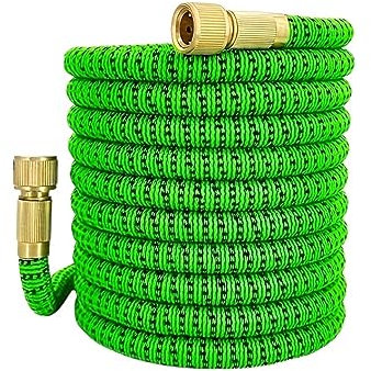 Manguera de jardín ligera extensible Manguera de riego de jardín, manguera de riego de jardín expandible multifuncional de alta presión, suministros de riego (Color : 2, Size : 3/4''_50FT)