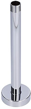 Braccio della Doccia 20cm Montato a Parete Braccio di Estensione della Doccia con Flangia, OD 20mm NPT SUS304 Braccio della Doccia in Acciaio Inox per Soffione a Pioggia(Placcare)