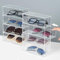 Transparent Sunglass Storage Box, Acrylic Eyeglass Organizer, Make-up Storage Drawer Tray, Jewelry Trays, Type Strong Load-bearing 4 Layers Transparent Visual Sunglasses Case Home Office Using