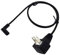 IEC 320 C7 To US 2Pin Plug Power Cord For TCL TV, C7 Right Angled 90 degree Socket To 2Pin Extension Cable, 0.5m/1m/2m(0.5m)