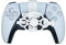 Mini 3D printing Steering Wheel for PS5 and PS5 slim Game Controller Auxiliary Racing Steering Wheel Replacement Accessories (White)