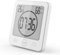 FXxswey LCD Digital Reloj De Ducha, Reloj De Baño Impermeable Ducha Reloj Temporizador Temperatura Humedad Pared Ducha Reloj Cocina Temporizador (blanco)