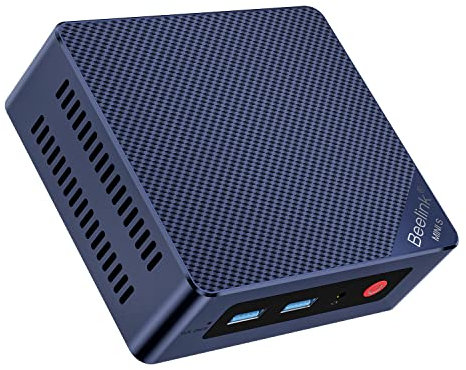 Beelink MINI-S13 Mini PC, Intel Twin Lake N150 4C/4T 3.6GHz Processor Mini Computer, 16G DDR4 500GB M.2 SSD Mini Desktop PC 4K Display WiFi6 BT5.2