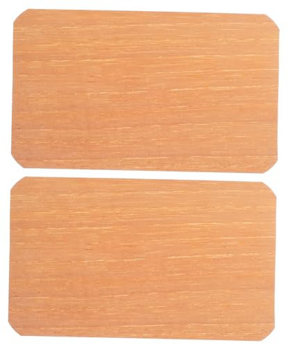 SECFOU 2 Stück Große Blätter Aus Spanischem Zedernholz Für Humidor Zedernstreifen Box Aus Zedernholz Zedernholzspäne Zur Aufbewahrung Und Humidor Trennwand
