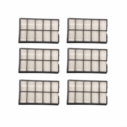 WIIYENA Filter-Ersatz-Set für Bosch BGS6 für Siemens VSX6 Roboter-Staubsauger, Ersatzteile, Zubehör, Filter, verbesserte Luft, verlängerte Lebensdauer (6 Stück)