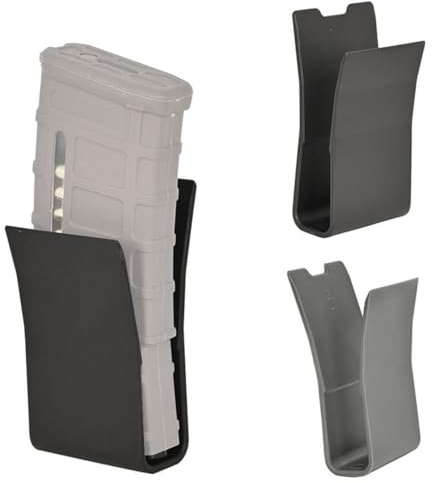 3 Stück Magazine Pouch Einsätze für 5,45/5,56/7,62 Magazinen, Magazin Fixierungs Einlage für Kampfwebung, Nylon Schwarz 11,9 * 3 * 6,3cm
