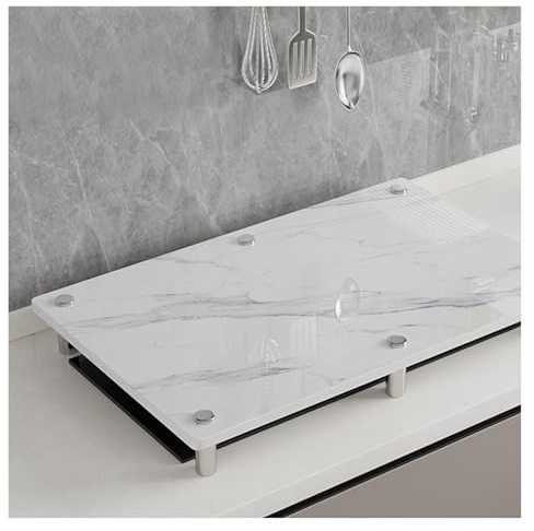 QSTGX Gasherd Abdeckung Wohnmobil Electric Oven Hob Covers Spülbeckenabdeckung für Wohnmobile Leicht zu reinigen Multifunktionale Platte(A,50X80X8.3 CM)